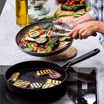 Сковорода-гриль 28 см KitchenAid Classic Forged Aluminium (CC005681-001)