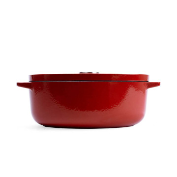 Гусятниця чавунна з кришкою 5,6 л KitchenAid Cast Iron (CC006063-001)