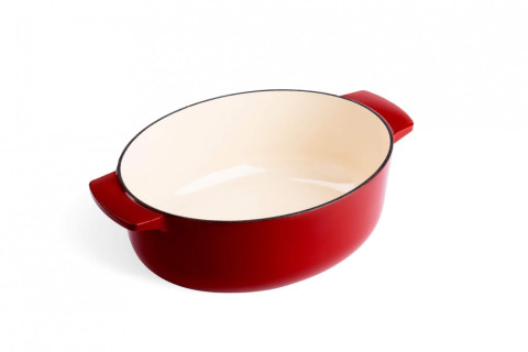 Гусятниця чавунна з кришкою 5,6 л KitchenAid Cast Iron (CC006063-001)