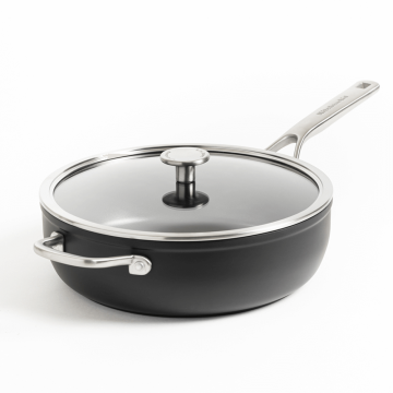 Сотейник з кришкою 28 см KitchenAid Forged Hardened Aluminium (CC005697-001)