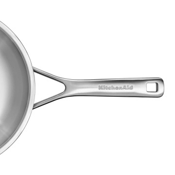 Набір сковорід 20+28 см KitchenAid Multiply Stainless Steel (CC004915-001)