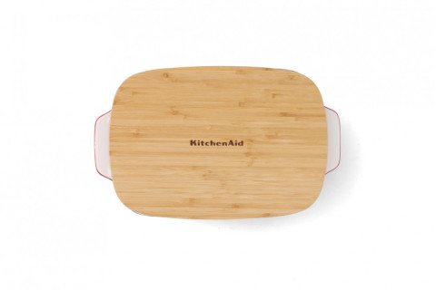 Форма для випікання з кришкою 3,8 л KitchenAid Stoneware (CC006108-001)