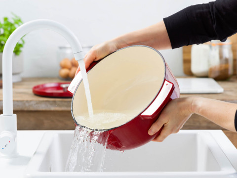 Каструля чавунна з кришкою 5,2 л KitchenAid Cast Iron (CC006060-001)