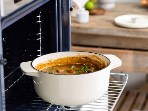 Каструля чавунна з кришкою 5,2 л KitchenAid Cast Iron (CC006059-001)