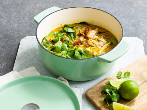 Каструля чавунна з кришкою 5,2 л KitchenAid Cast Iron (CC007434-001)