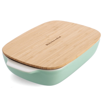 Форма для випікання з кришкою 3,8 л KitchenAid Stoneware (CC007426-001)