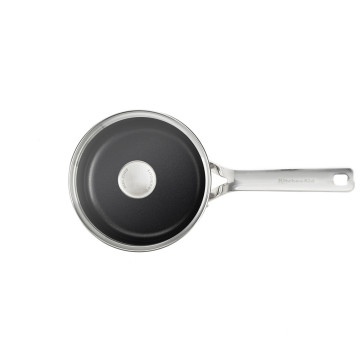 Набір ковшів з кришками 16/18/20 см, 1,5/2,1/3,1 л KitchenAid Stainless Steel Sheet (CC005740-001)