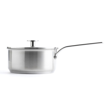 Набір ковшів з кришками 16/18/20 см, 1,5/2,1/3,1 л KitchenAid Stainless Steel Sheet (CC005740-001)