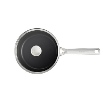 Набір ковшів з кришками 16/18/20 см, 1,5/2,1/3,1 л KitchenAid Stainless Steel Sheet (CC005740-001)