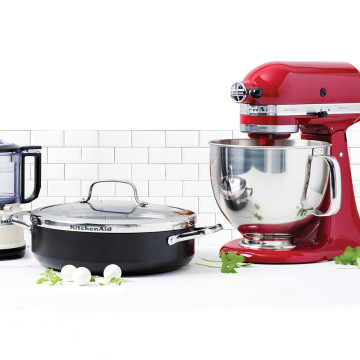 Сотейник з кришкою 28 см, 4,2л KitchenAid Aluline (CW001978-002)