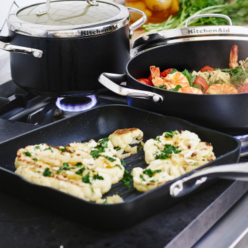 Сковорода-гриль 26 см KitchenAid Aluline (CW001980-002)