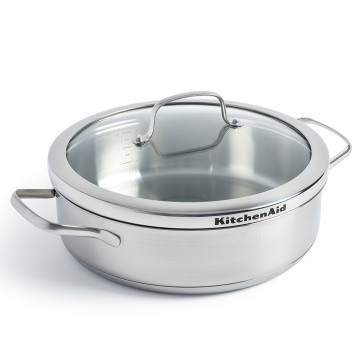 Сотейник з кришкою 26 см, 3,6л KitchenAid Proline (CC001886-001)