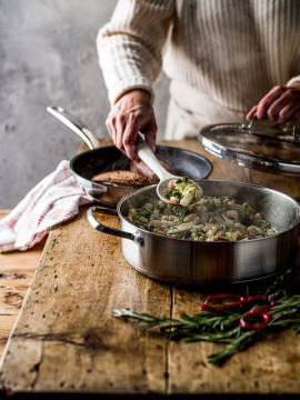 Сотейник з кришкою 26 см, 3,6л KitchenAid Proline (CC001886-001)