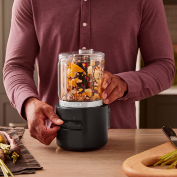 Кухонний мінікомбайн KitchenAid Go 5KFCR531BM 12V (з акумулятором)