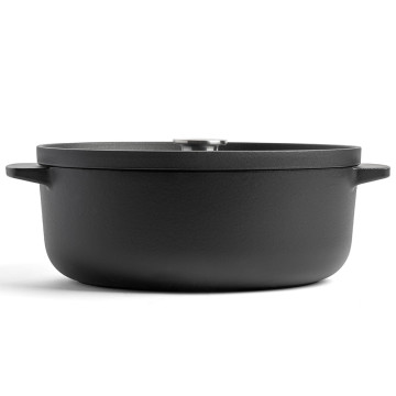 Гусятниця чавунна з кришкою 5,6 л KitchenAid Matte Oven-to-table (CC004900-001)