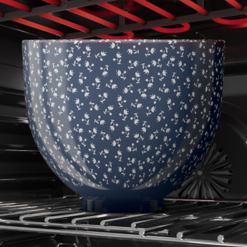 Чаша керамічна з візерунком KitchenAid 4,7 л 5KSM2CB5BF «Happy Blue Floral»