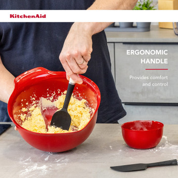 Набір лопаток для тіста KitchenAid Coreline, 2 шт (KQG437OHERE)