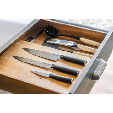 Набір ножів KitchenAid Classic з захисними чохлами для лез, 3 шт (KEG3PTHEOHOBA)