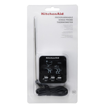 Термометр кухонний з таймером KitchenAid Measuring (KQ906G)
