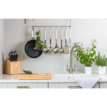 Лопатка кухонна з прорізами KitchenAid Premium, 34,6 см (KMG002OHSS)