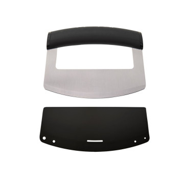 Ніж-меццалун KitchenAid Universal, з захисним чохлом на лезо, 15,2x2,4x11,6 см (KQG173OHOBE)