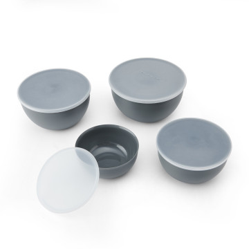 Набір мисок з кришкою KitchenAid Coreline, 4 шт, 3,55/5,91/8,28/1,065 л (KQG176OSCGG)