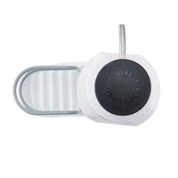 Диспенсер для миючого засобу з підставкою для губки KitchenAid Sinkware, 350 мл, білий (KEG887OSWH)