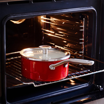 Ківш з кришкою 16 см KitchenAid Steel Core (CC003287-001)