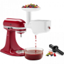 Набір із 2 насадок KitchenAid 5KSMFVSFGA (перетирання овочів і фруктів + м'ясорубка), купити в Україні, найкраща ціна – KitchenAid - Фото 3