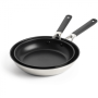 Набір сковорід 24+28 см KitchenAid Classic Stainless Steel (CC005707-001)