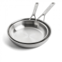 Набір сковорід 24+28 см KitchenAid Multiply Stainless Steel (CC004916-001)