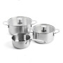 Набір посуду 16/20/24 см, 1,5/3,1/4,8 л KitchenAid Stainless Steel (CC005088-001)