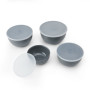Набір мисок з кришкою KitchenAid Coreline, 4 шт, 3,55/5,91/8,28/1,065 л, сірий (KQG176OSCGG), купити в Україні, найкраща ціна – KitchenAid - Фото 11