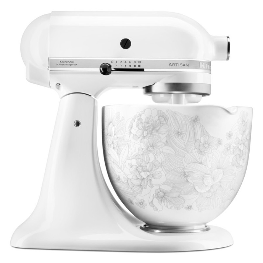 Чаша керамічна з візерунком KitchenAid 4,7 л 5KSM2CB5PWF