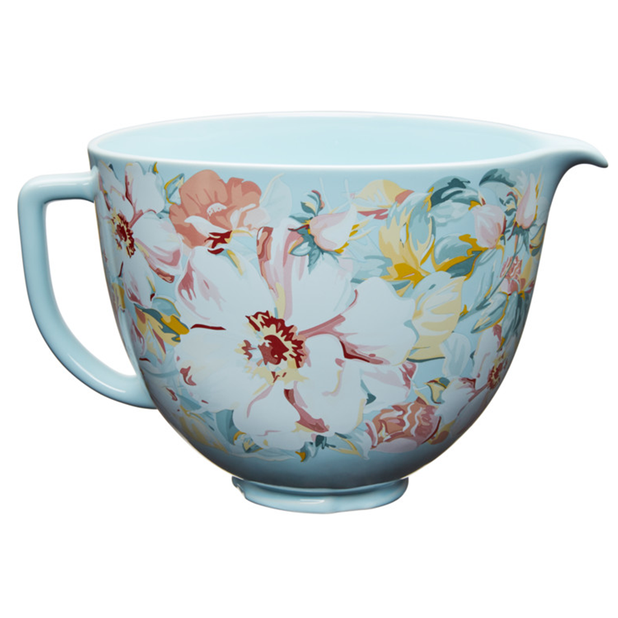 Чаша керамічна з візерунком KitchenAid 4,7 л 5KSM2CB5PWG