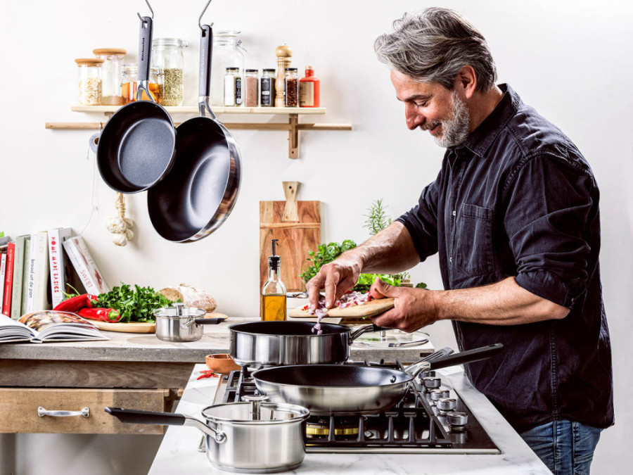 Вок 28 см KitchenAid Classic Stainless Steel (CC005705-001)