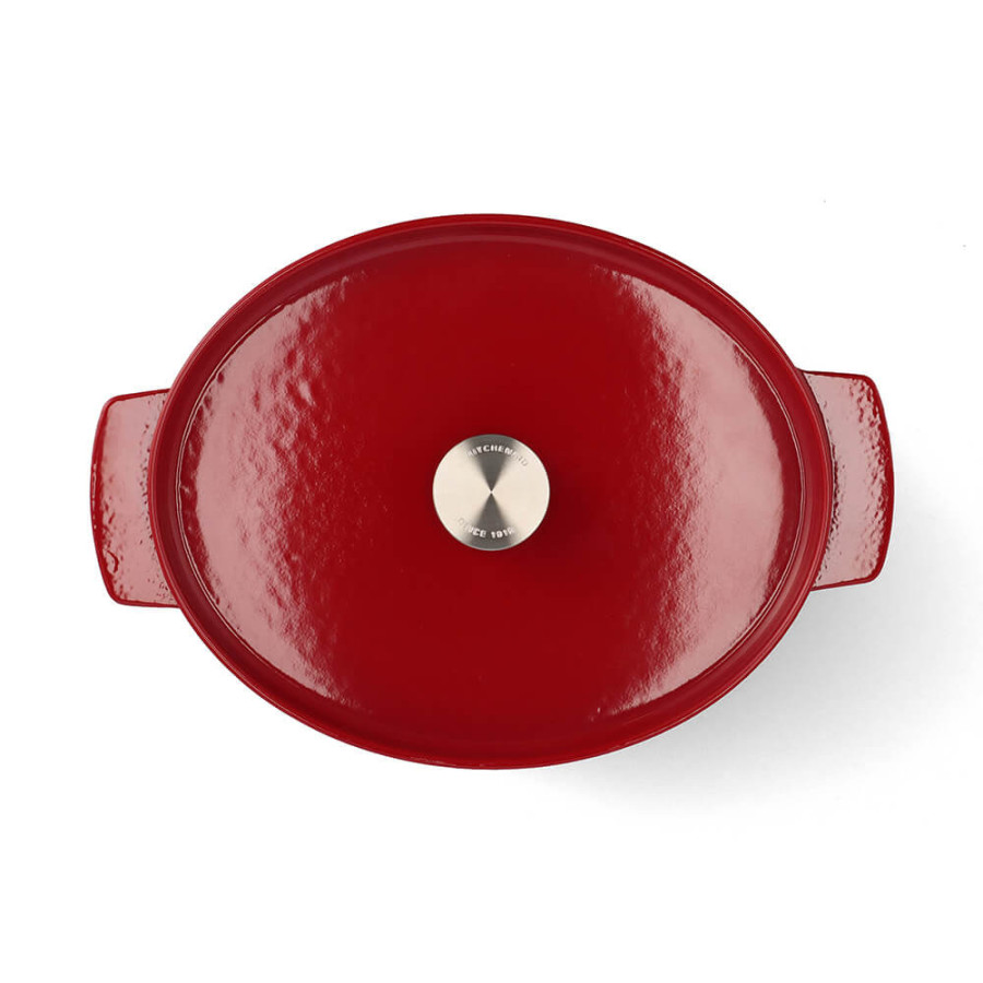 Гусятниця чавунна з кришкою 5,6 л KitchenAid Cast Iron (CC006063-001)