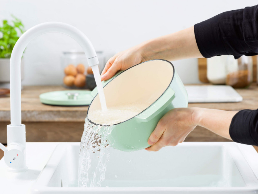 Каструля чавунна з кришкою 3,3 л KitchenAid Cast Iron (CC007433-001)