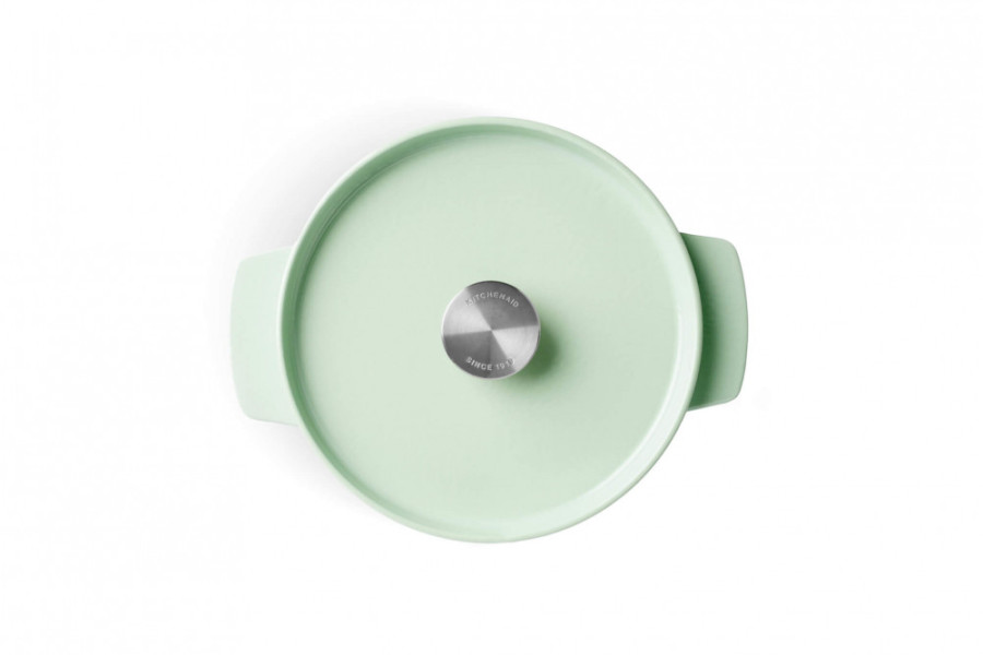 Каструля чавунна з кришкою 3,3 л KitchenAid Cast Iron (CC007433-001)