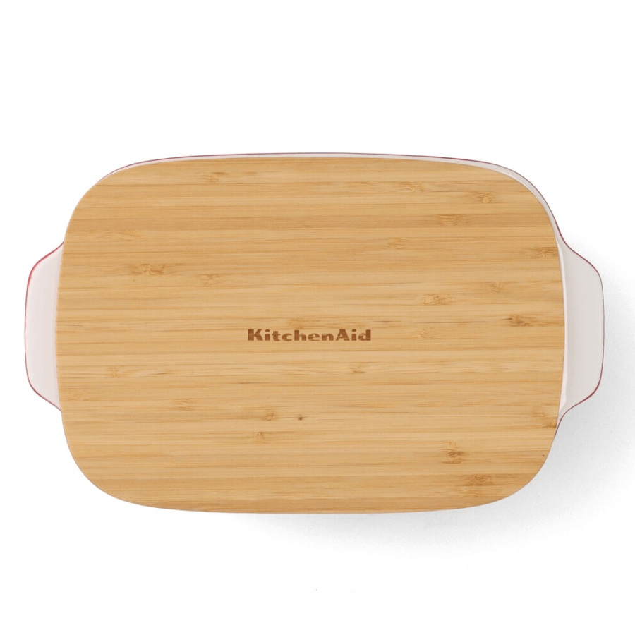 Форма для випікання з кришкою 1,9 л KitchenAid Stoneware (CC006106-001)