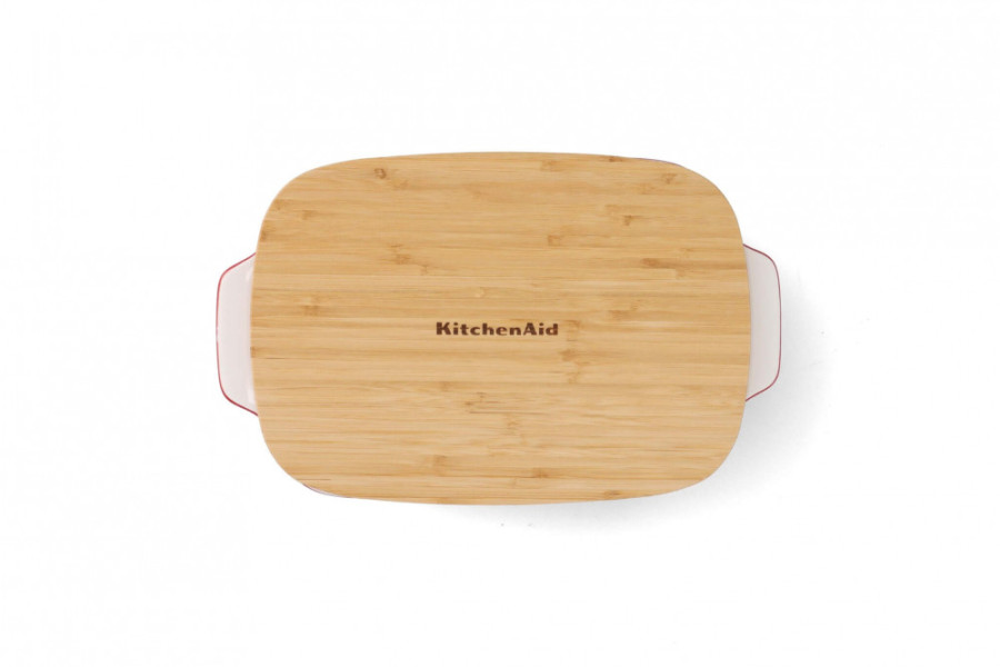 Форма для випікання з кришкою 3,8 л KitchenAid Stoneware (CC006108-001)