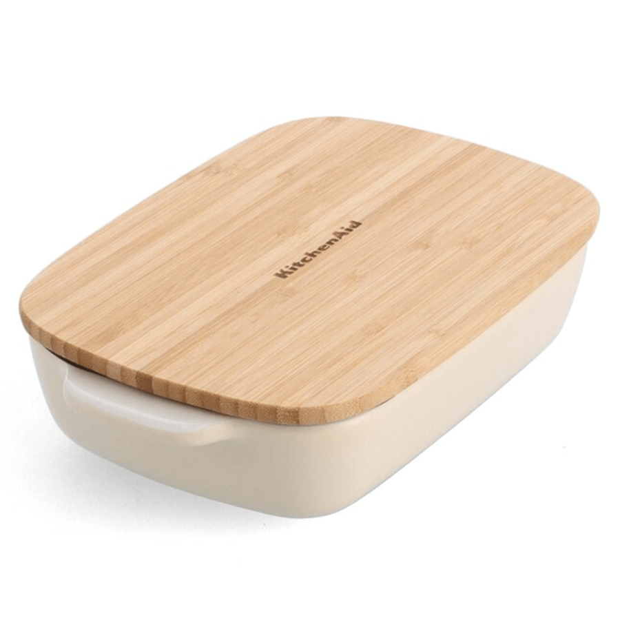 Форма для випікання з кришкою 0,9 л KitchenAid Stoneware (CC006105-001)