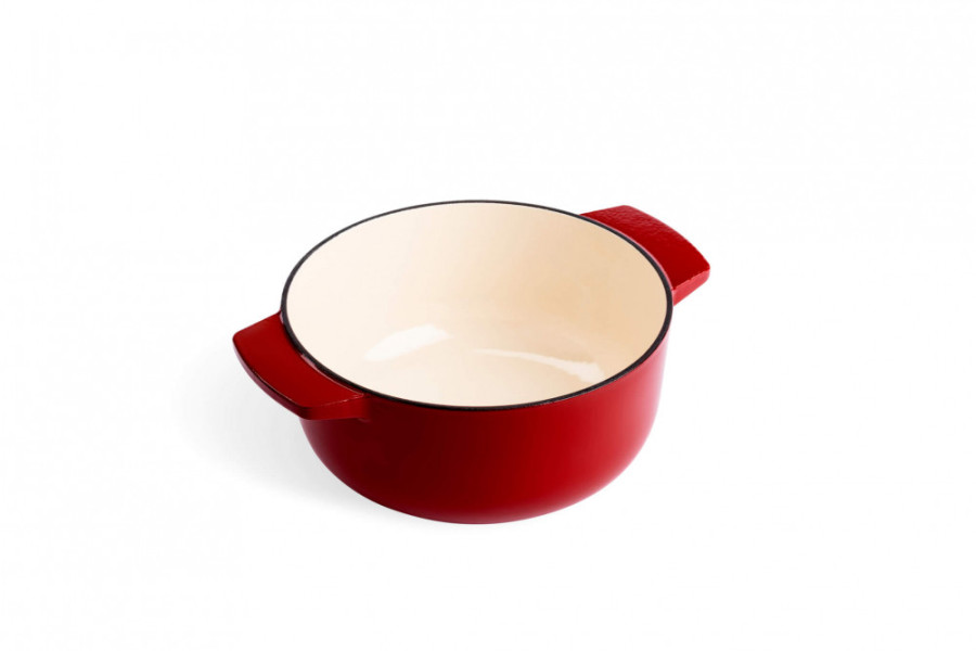 Каструля чавунна з кришкою 3,3 л KitchenAid Cast Iron (CC006057-001)