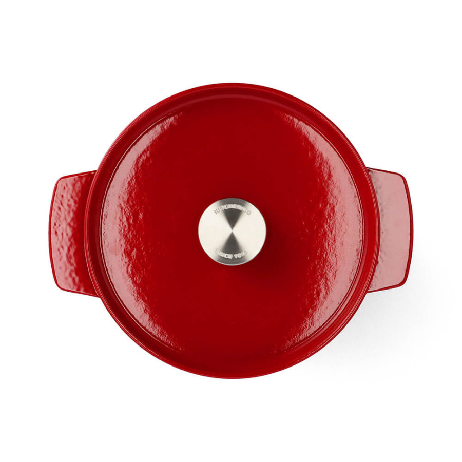 Каструля чавунна з кришкою 3,3 л KitchenAid Cast Iron (CC006057-001)