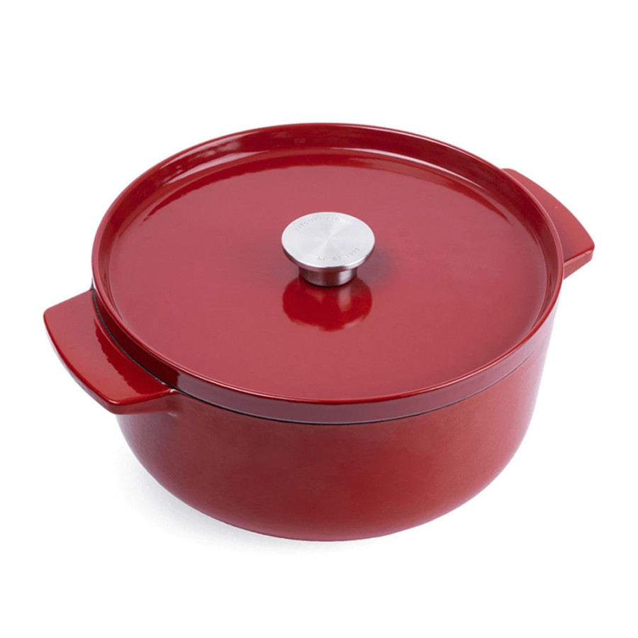 Каструля чавунна з кришкою 5,2 л KitchenAid Cast Iron (CC006060-001)
