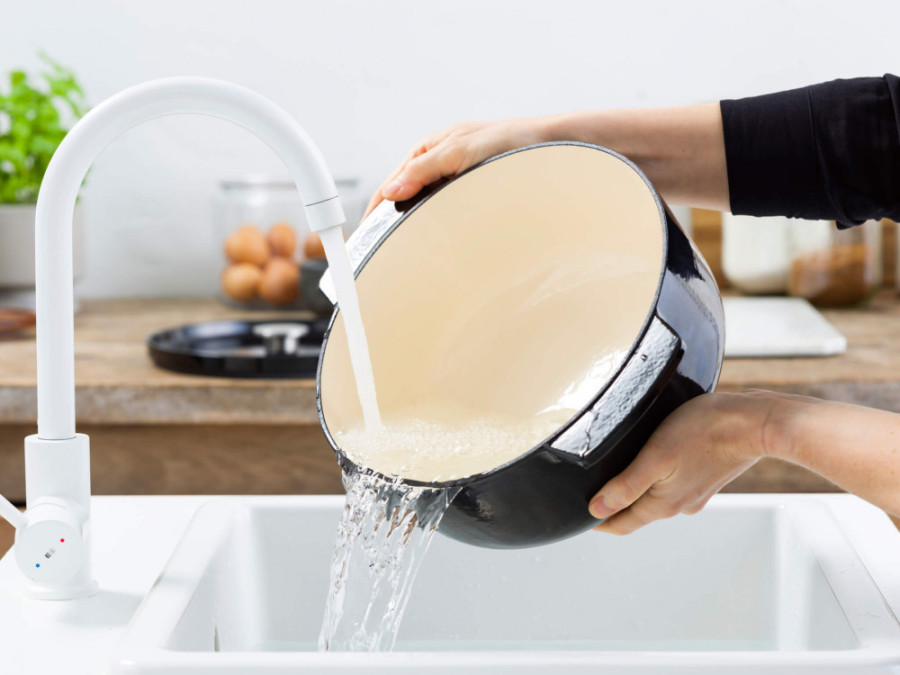 Каструля чавунна з кришкою 5,2 л KitchenAid Cast Iron (CC006061-001)