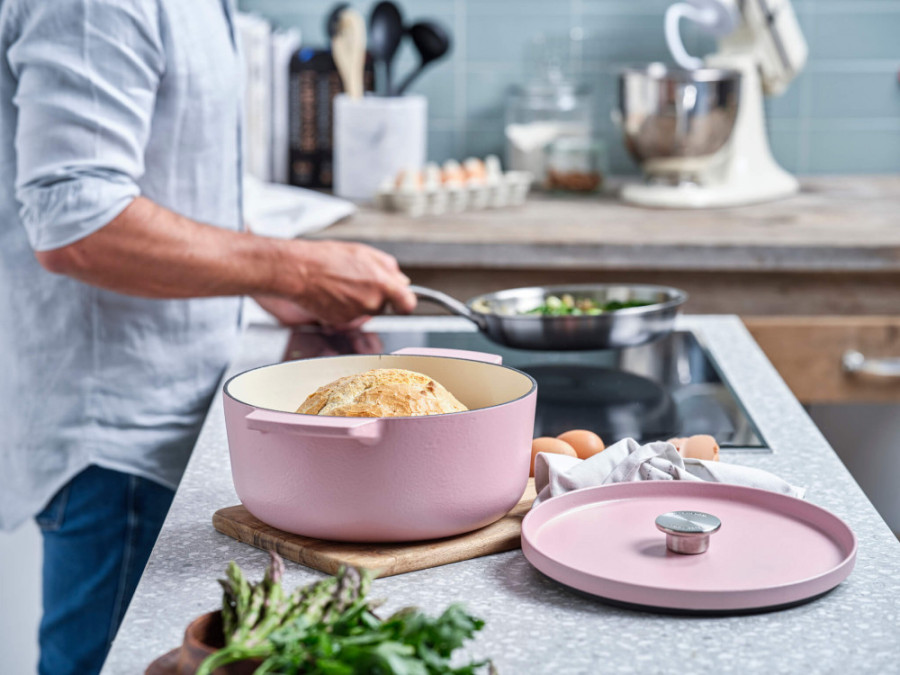 Каструля чавунна з кришкою 5,2 л KitchenAid Cast Iron (CC007431-001)