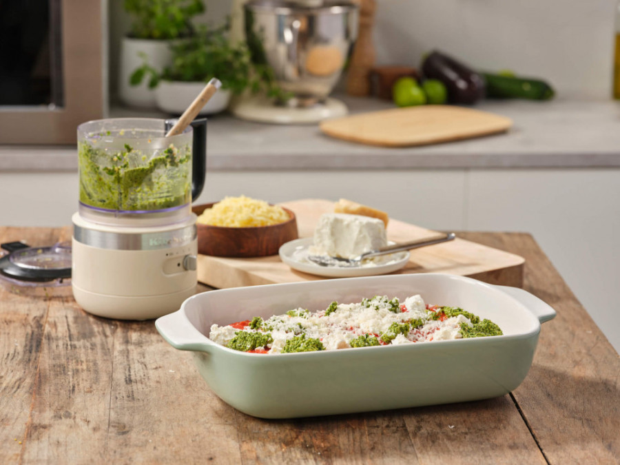 Форма для випікання з кришкою 3,8 л KitchenAid Stoneware (CC007426-001)