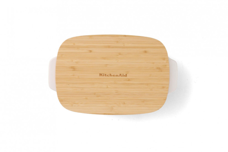 Форма для випікання з кришкою 3,8 л KitchenAid Stoneware (CC006109-001)