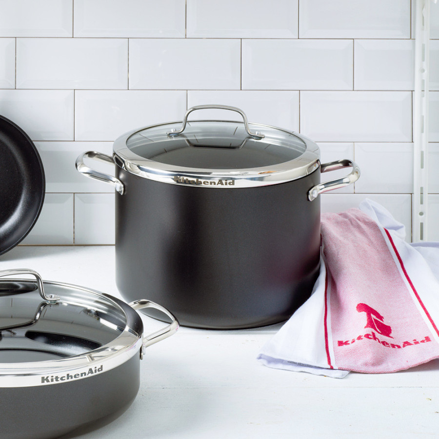 Каструля з кришкою 24 см, 8 л KitchenAid Aluline (CC001258-001)